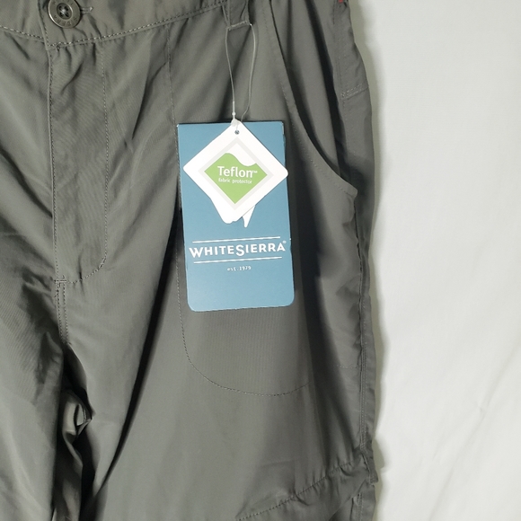 White Sierra Convertible Pants L NWT - Picture 3 of 12
